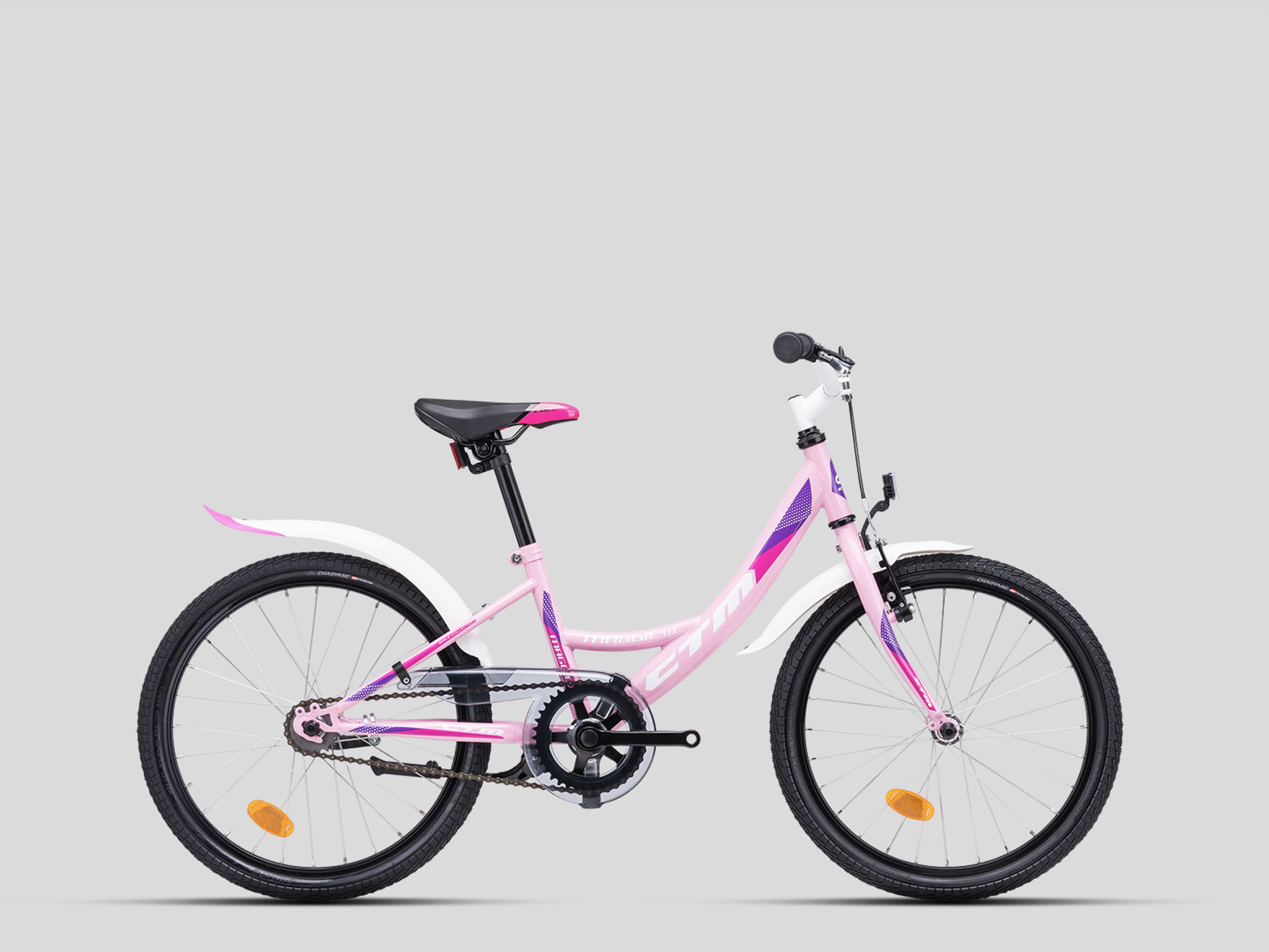 Bērnu velosipēds CTM Maggie 1.0 gaiši violēts 20 collu velosipēds